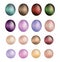 Natural colored oval pearl