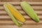 Natural corn on the cob