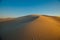 Natural desert landscape, sand dunes. Senek desert in the west Kazakhstan