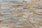 Natural facade stone decoration quartzite background texture. modern granite stone wall