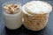 Natural fresh homemade yogurt from cow\'s milk handmade with probiotic bacteria