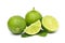 Natural fresh lime with water drops