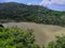 Natural fresh water lake in rewalsar, district mandi, himachal pradesh, India. rainy season