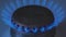 Natural gas inflammation in stove burner