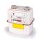 Natural Gas Meter on white with clipping path