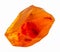 Natural, good color citrine point. Beautiful orange color, transparent citrine crystal.
