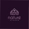 Natural health wellness fitness and yoga logo Cosmetics design. Lotus Yoga Logo Design Inspiration. Meditation Lotus Yoga Logo Des
