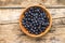 Natural healthy berry background