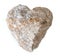 natural heart from nature grey textured stone for anniversary birthday wedding day 67.5