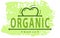 Natural herbal products sign, round stamp. Tag or sticker, eco-friendly, organic logo emblem