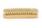 Natural horsehair brush on a white background