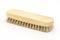 Natural horsehair brush on a white background