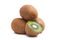 Natural kiwis isolated