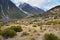 natural landscape of aoraki - mt.cook national park in southland new zealand