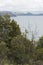 Natural landscape in San Pedro island or Isla Grande, in Lake Tota