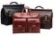 Natural leather both male and female briefcases