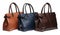 Natural leather female purses