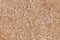 Natural light brown cork textured flat surface. Copy space background, decoration interior and furniture material