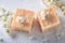 Natural lilac soap for body care. Lilac scent soap