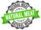 Natural meat stamp