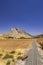 Natural monument The Lovers near Antequera, Malaga, Spain