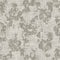 Natural mottled gray french woven linen texture background. Old ecru flax fiber seamless pattern. Organic hand painted