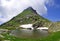 Natural mountain lake on the border of Kosovo and Northern Macedonia