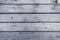 Natural narrow old piece of wood or slat texture, horizontal and top down view background.