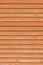 Natural old wood fence wall planks, wooden close board texture, vertical overlapping reddish brown closeboard terracotta rustic