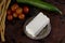 Natural and organic indian cheese paneer,