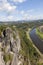 Natural Park Bastei. Elbe. Saxony. Germany.