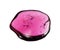 natural polished rhodolite crystal cutout