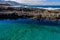 Natural pools Las Salinas de Agaete in Puerto de Las Nieves on Gran Canaria, Spain