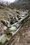 Natural pools of Los Pilones in the Garganta de los infiernos gorge, Jerte valley, Caceres, Spain