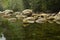 Natural Pools With Picturesque Stones Beautiful Landscape In El Raso Avila. Landscapes River Natural Pools Holidays Travel.