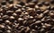 A natural premium coffee beans background