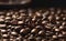 A natural premium coffee beans background