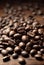 A natural premium coffee beans background