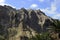 Natural ravine, volcanic cliffs and scarce vegetation in Masca, Tenerife, Canary Islands