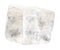 natural raw colorless calcite rock cutout