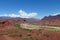 Natural reserve Quebrada de las Conchas en Argentina