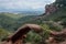 Natural rock arch formation near Bruguers, Catalunya