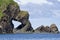 Natural Rock Arch at Hele Bay