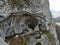 Natural rock arch in OlteÈ›ului gorges, Romania