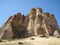 Natural Rock Fortress - John Day Fossil Beds Oregon