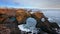 Natural rock gate, Snafellsnes peninsula, Iceland