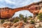 A Natural Sandstone Bridge in Utah