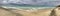 Natural sandy Beach Panorama