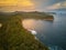 Natural seascape in Nicaragua