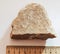 Natural specimen of gypsum rock